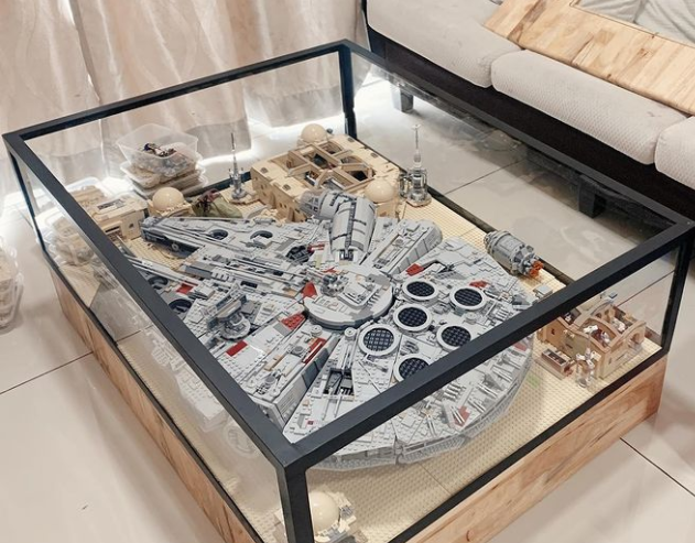 lego tatooine table