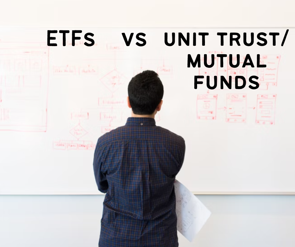 The Difference between ETFs and Unit Trust/ Mutual Funds